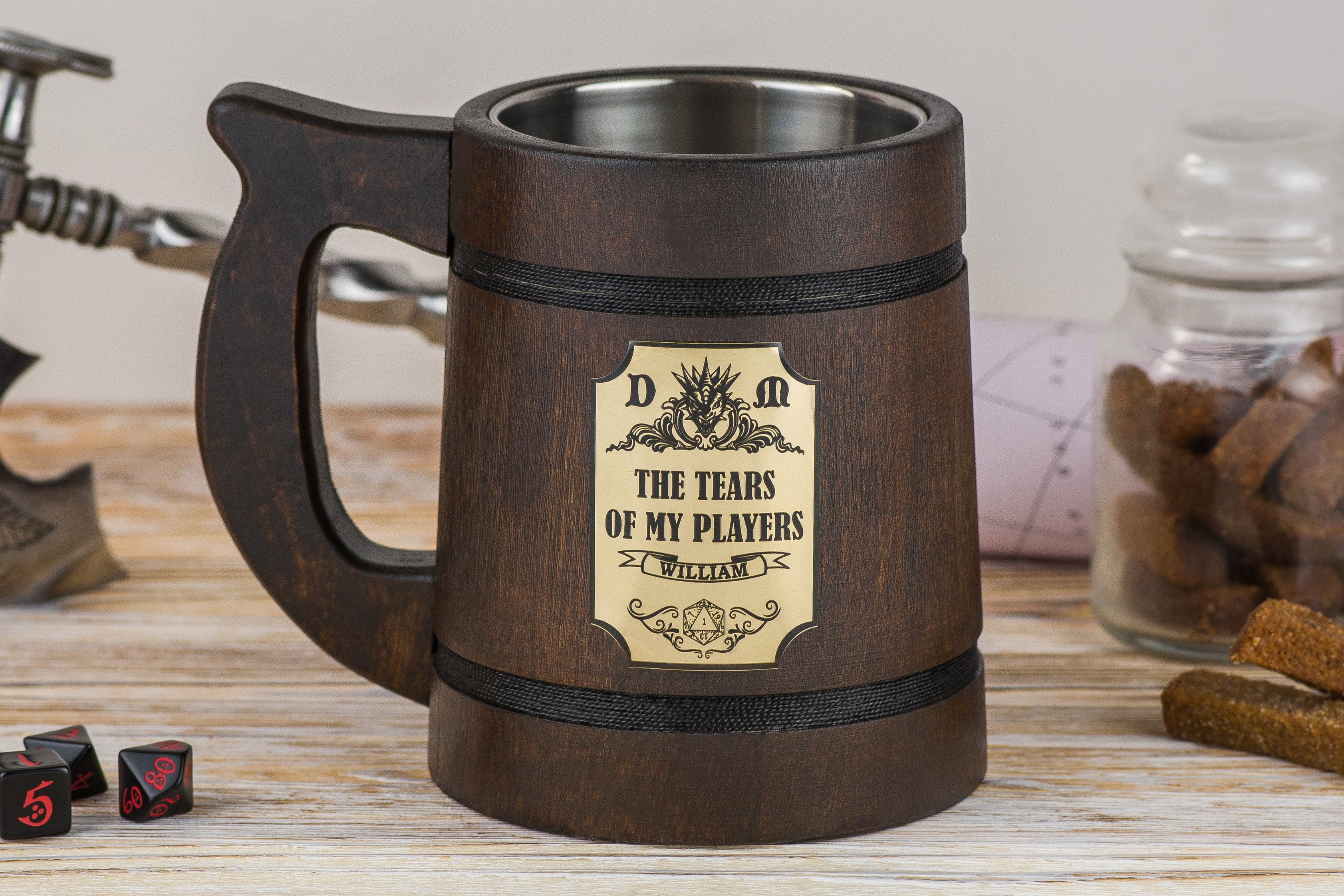 Dungeon Master mug "The tears of my players", DND Mugs - GravisCup