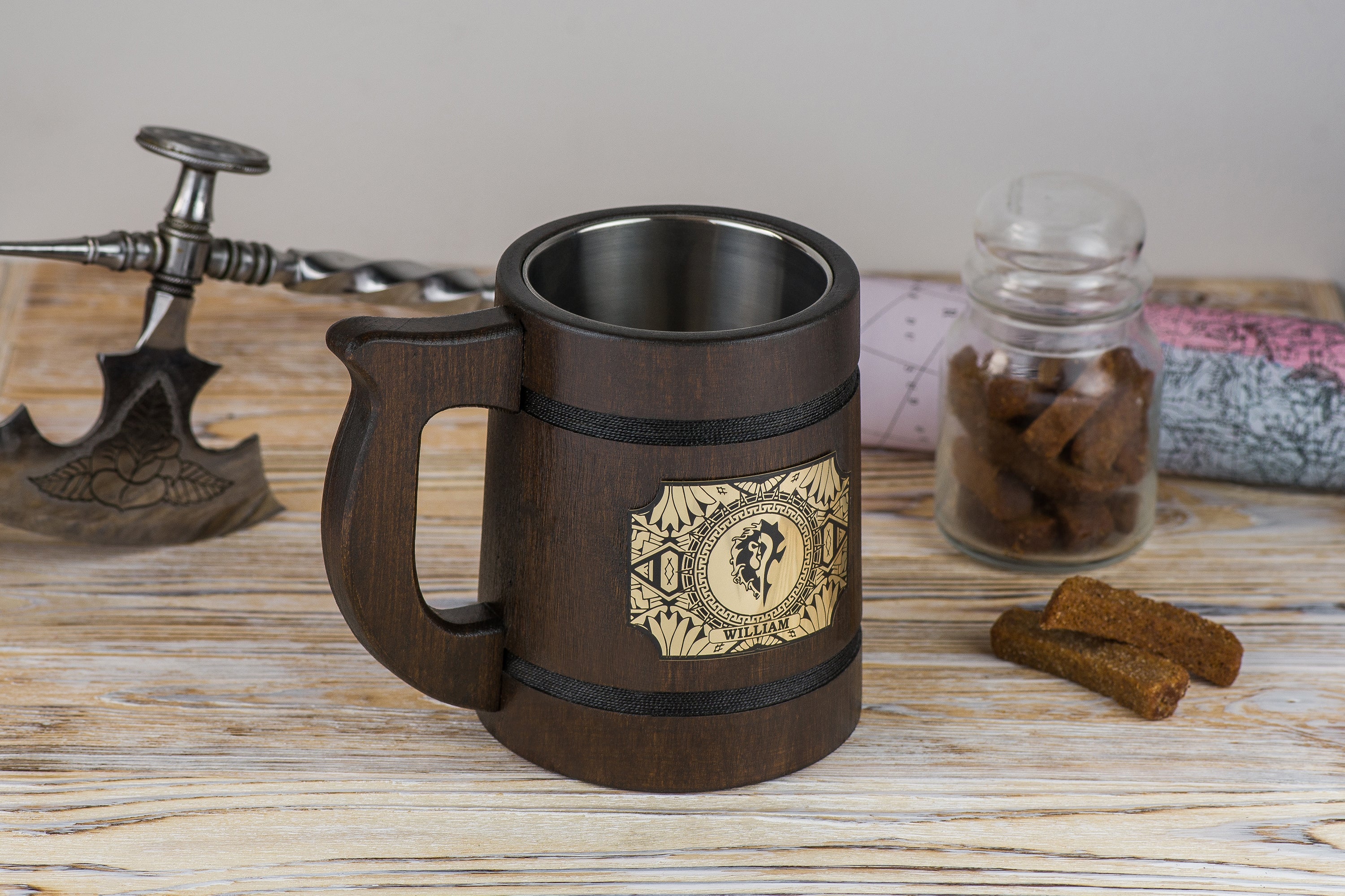 World of Warcraft Horde Alliance mug personalized, WoW mugs - GravisCup