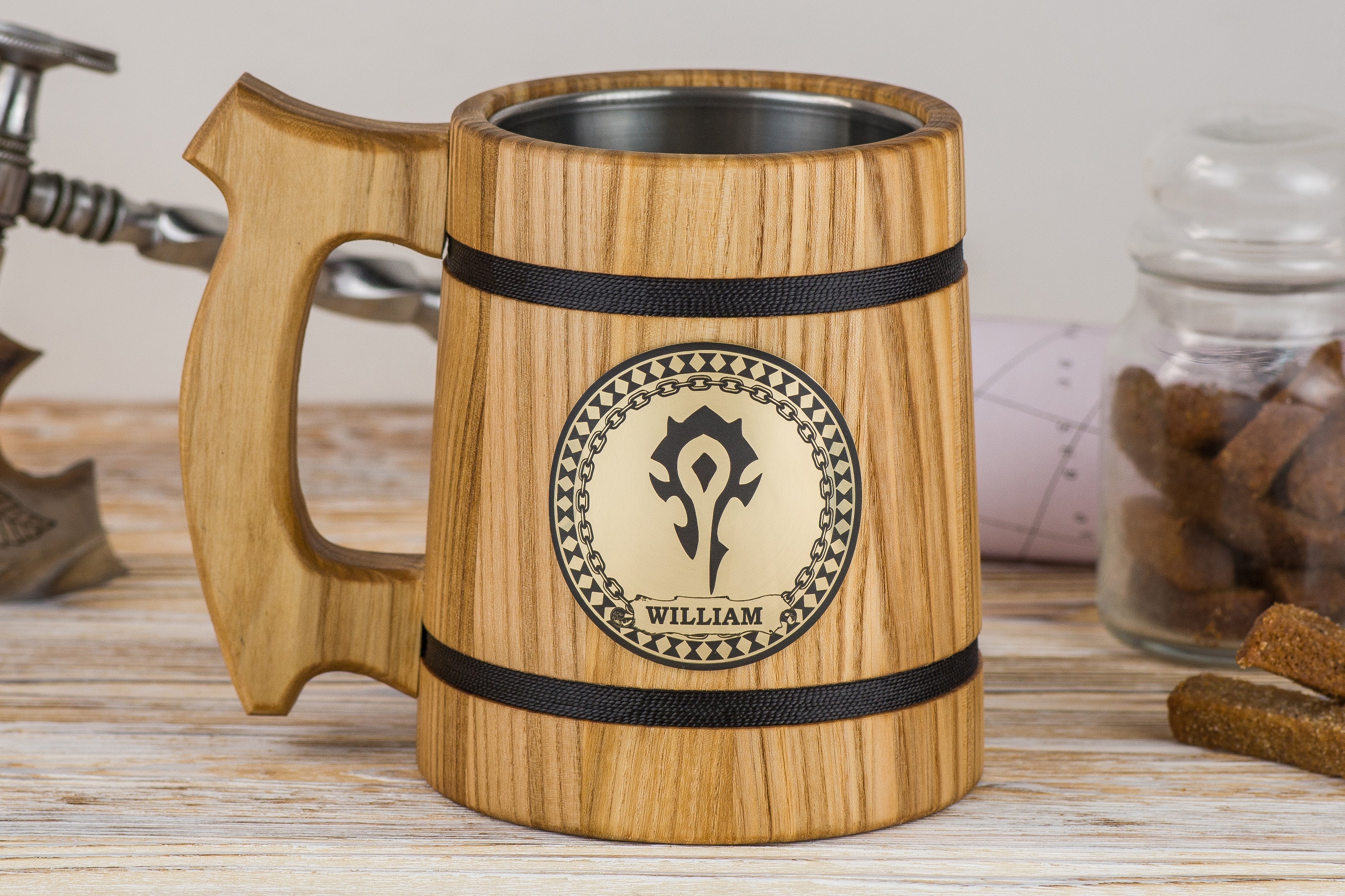 World of Warcraft Mug, For the Alliance, WoW mugs - GravisCup