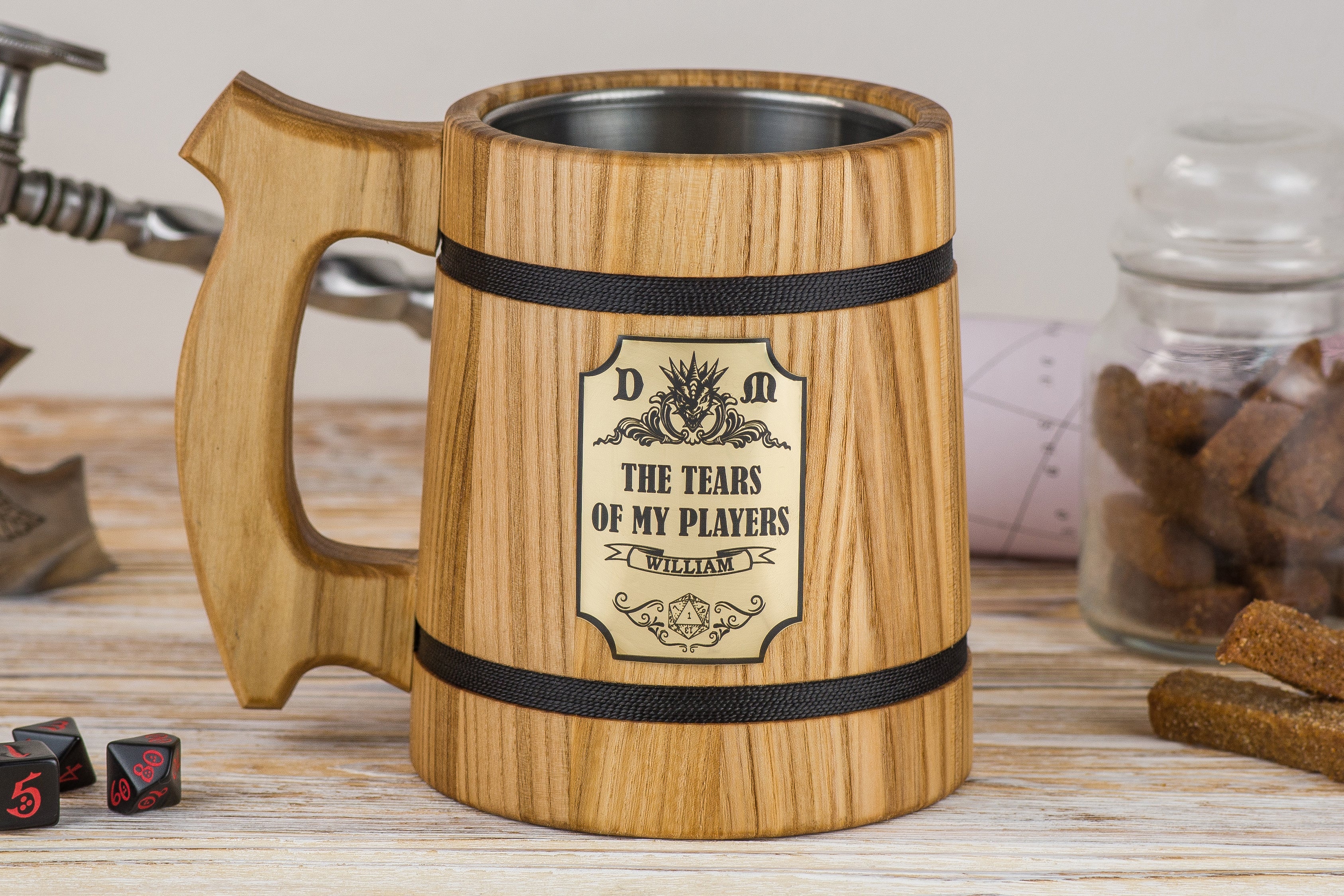 Dungeon Master mug "The tears of my players", DND Mugs - GravisCup