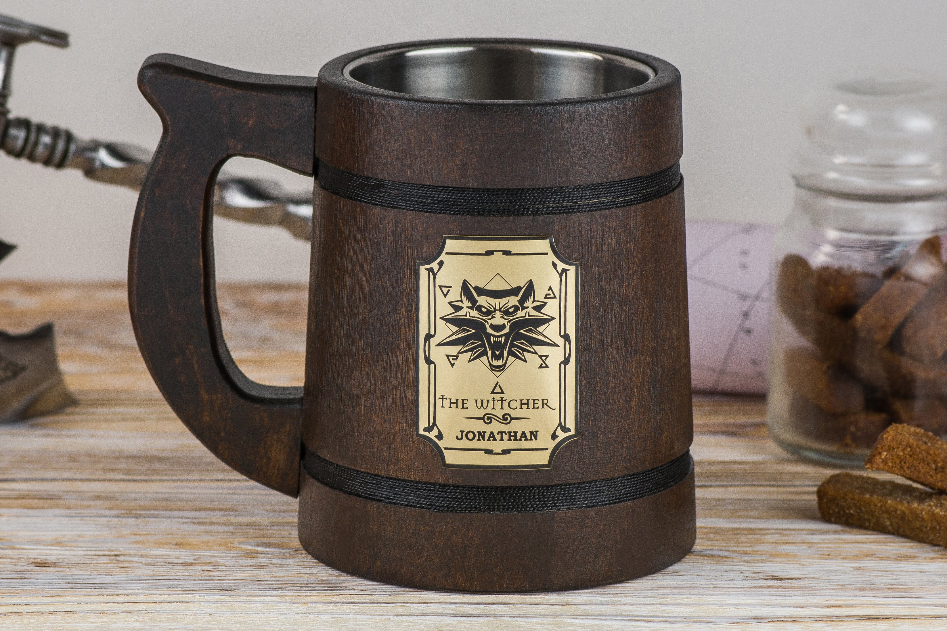 Witcher personalized mug, Witcher symbols, Witcher mugs - GravisCup