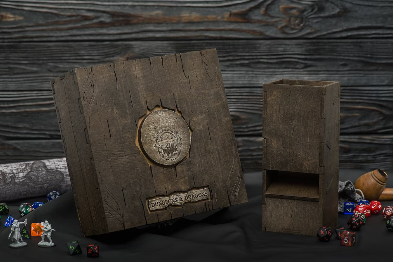 Dice box and tower, Dice rolling tray, Dice boxes and trays - GravisCup