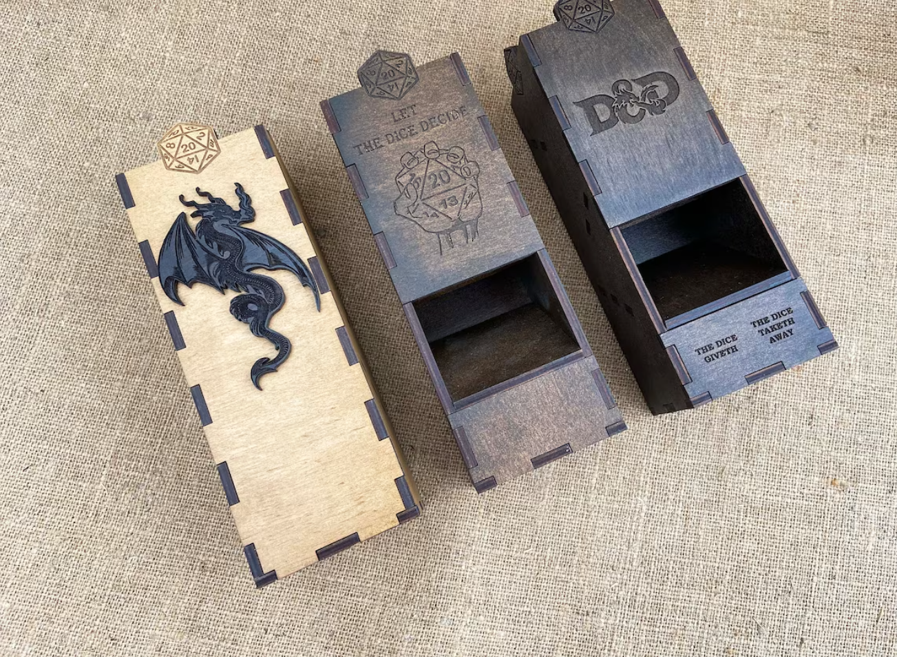 Dice tower wood, Dnd dice tower and tray, Dice towers - GravisCup