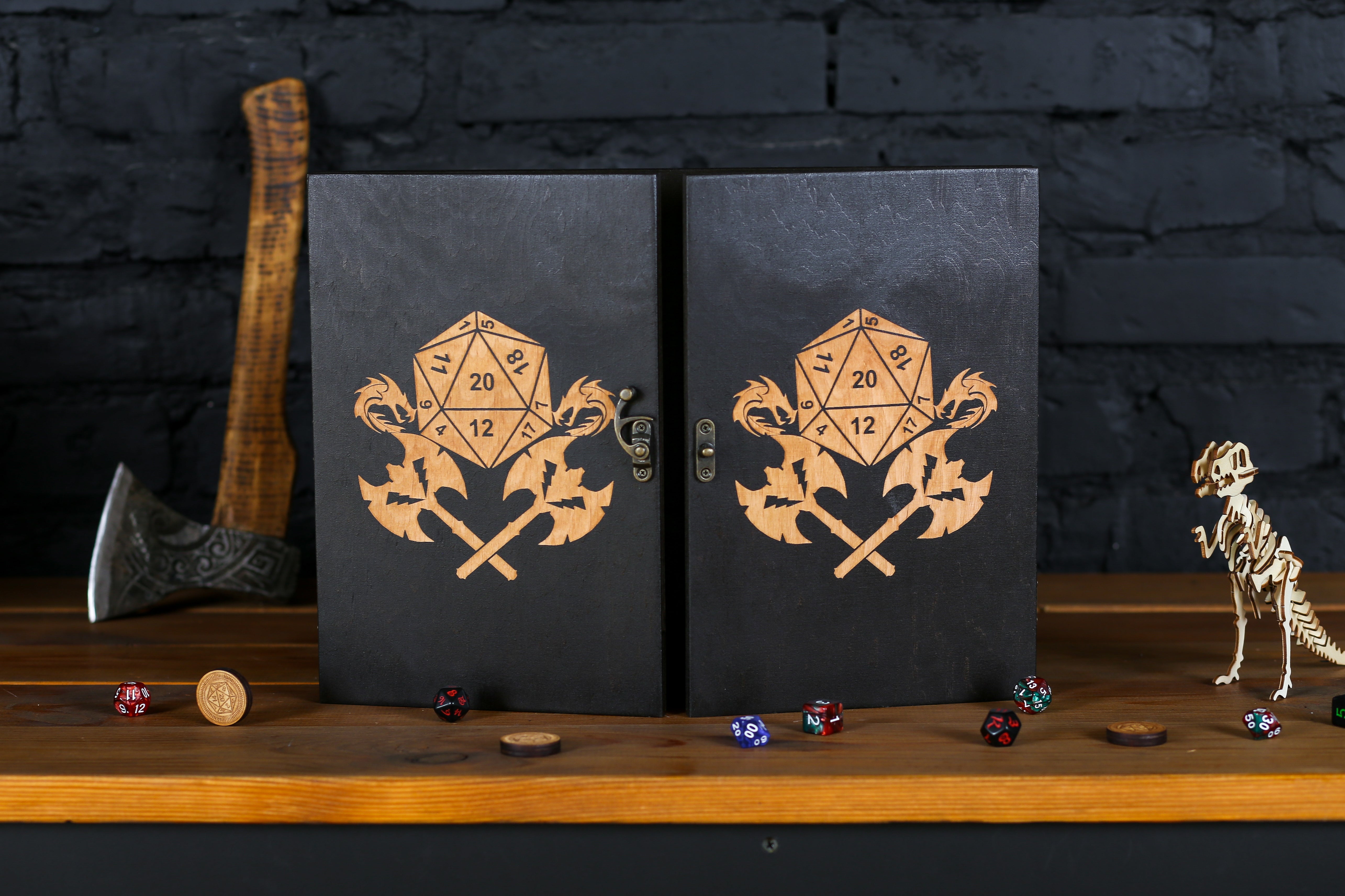 Haxtec DND DM-scherm, Dungeons and Dragons Master Screen, vier-Panel met magnetische zakken, DM-scherm voor bordspellen meesters, TTRPG-accessoires D & D- geschenken voor DM Dungeons Masters Haxtec DND DM-scherm, Dungeons and Dragons Master Screen, vier-Panel met magnetische zakken, DM-scherm voor bordspellen meesters, TTRPG-accessoires D & D- geschenken voor DM Dungeons Masters
