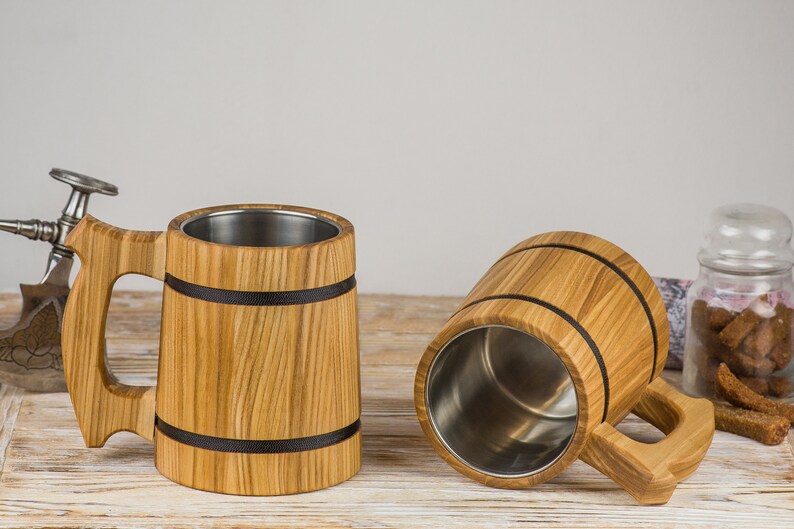 Dungeon Master personalized wooden mug, Bestseller, DND Mugs - GravisCup
